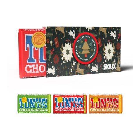 Tony&#039;s Chocolonely Tafel 90 g 4c Digitaldruck | Zartbitter Mandel Meersalz
