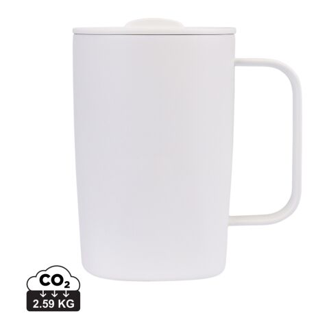 Aviana™ Rowan RCS recycelter Becher 450ml weiß | ohne Werbeanbringung | Nicht verfügbar | Nicht verfügbar