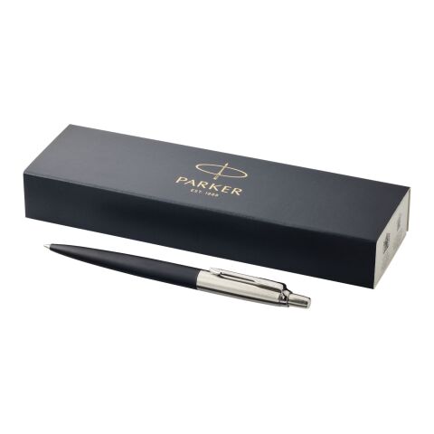Jotter Kugelschreiber Metall mit Geschenkbox Standard | schwarz-silber | ohne Werbeanbringung | Nicht verfügbar | Nicht verfügbar