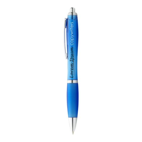 Nash Kugelschreiber mit farbigem Schaft und Griff - blaue Tinte