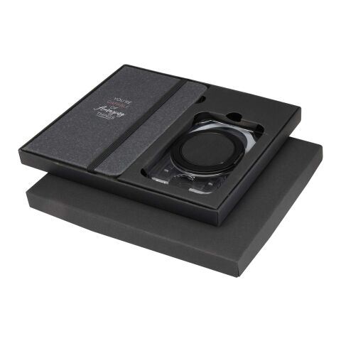 Kern A6 Hardcover Notizbuch und MagSafe Wallet Set  Standard | grau | ohne Werbeanbringung | Nicht verfügbar | Nicht verfügbar