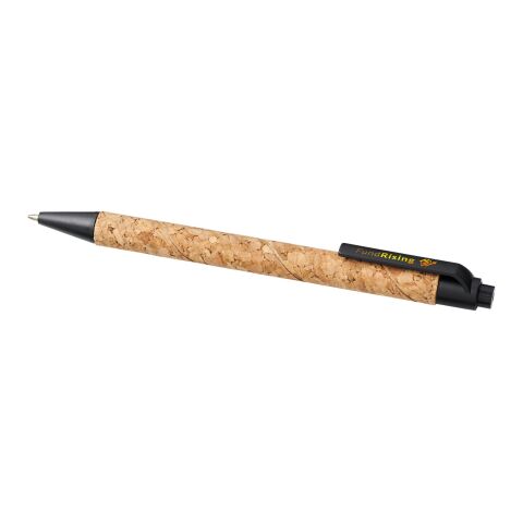 Midar Kugelschreiber aus Kork und Weizenstroh Standard | beige-schwarz | ohne Werbeanbringung | Nicht verfügbar | Nicht verfügbar