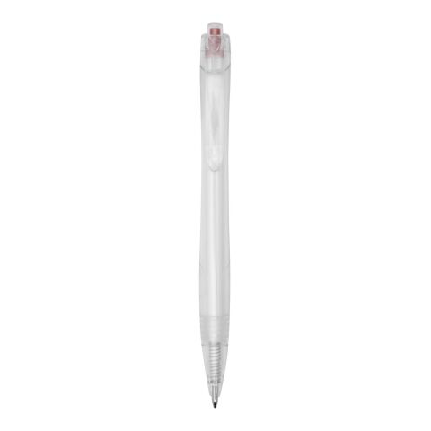 Honua Kugelschreiber aus recyceltem PET-Kunststoff Standard | rot-weiß | ohne Werbeanbringung | Nicht verfügbar | Nicht verfügbar