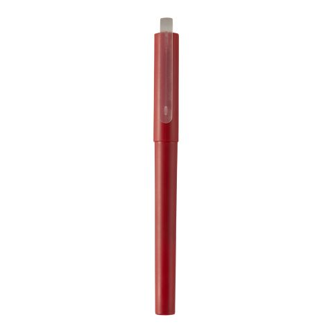 Mauna recycelter PET Gel-Kugelschreiber rot | ohne Werbeanbringung | Nicht verfügbar | Nicht verfügbar