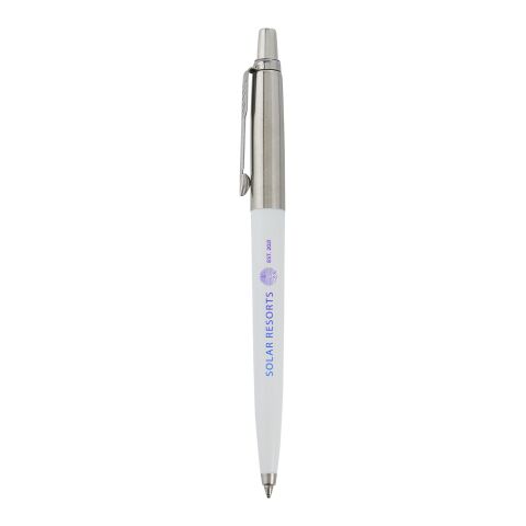 Parker Jotter Recycled Kugelschreiber Schwarze Tinte Standard | weiß | ohne Werbeanbringung | Nicht verfügbar | Nicht verfügbar