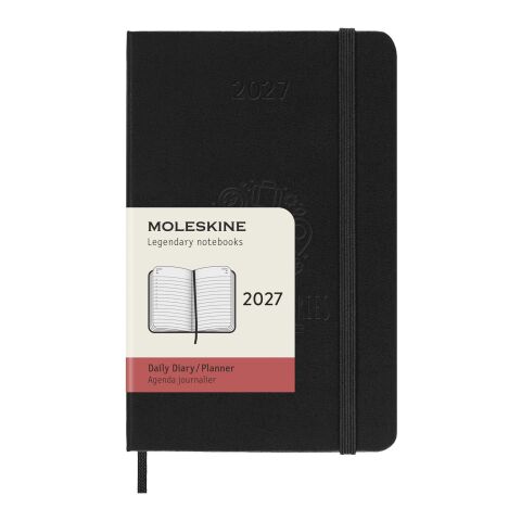 Moleskine Hardcover 12 Monate Tageskalender , Pocket-Format