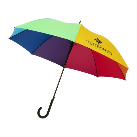 Sarah 23&quot; Automatiksturmschirm Standard | regenbogenfarben | ohne Werbeanbringung | Nicht verfügbar | Nicht verfügbar | Nicht verfügbar