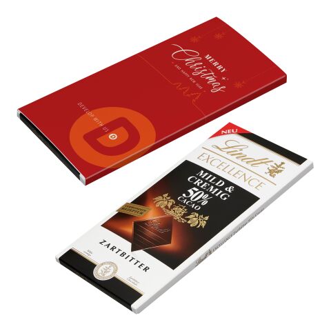 Lindt &amp; Sprüngli Excellence Zartbitter-Schokoladentafel 4-farbiger Digitaldruck