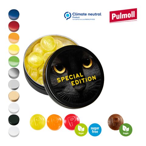 XS-Taschendose mit Pulmoll Special Edition weiß | Druck