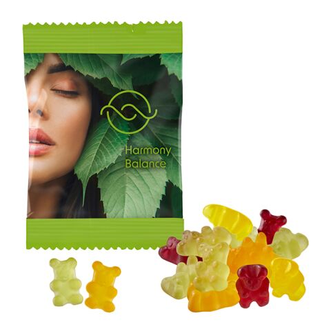 Vegane Bio-Bärchen im konventionellen Tütchen ohne Werbeanbringung