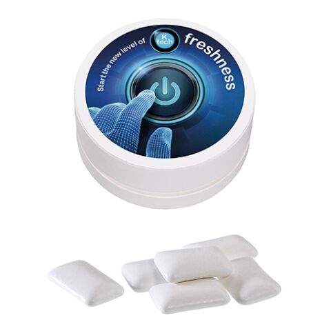 Papier XS-Taschendose mit Zuckerfreiem Kaugummi, 15g Digitaldruck