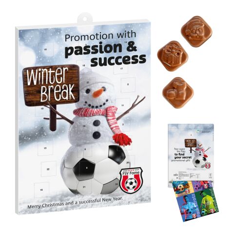 Werbeeinleger Adventskalender INDIVIDUELL ohne Werbeanbringung