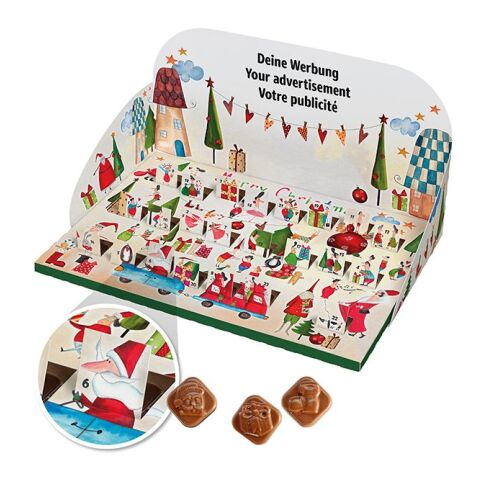 Pop-Up Schoko-Adventskalender Digital- oder Offsetdruck