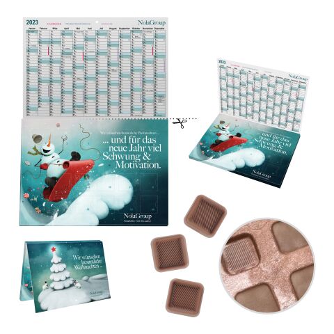 reinpapier® A5-Cover Adventskalender Offsetdruck