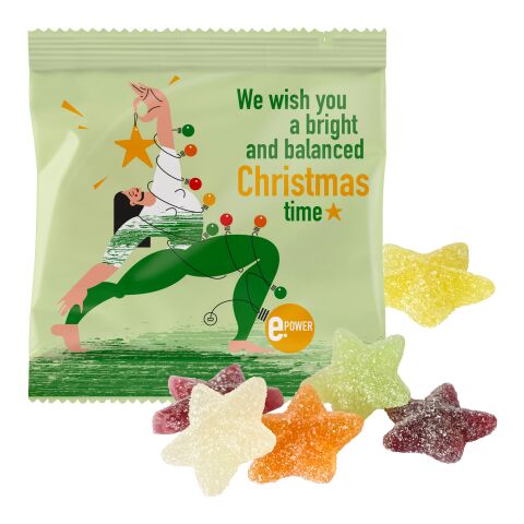 Veganes Weihnachtsgelee im konventionellen Tütchen Digital- oder Flexodruck