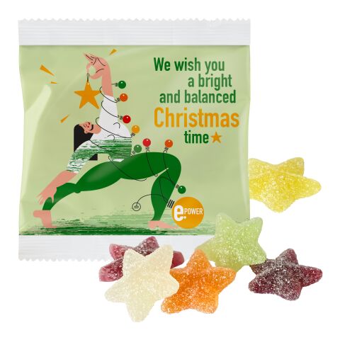 Veganes Weihnachtsgelee im kompostierbaren Tütchen Digital- oder Flexodruck