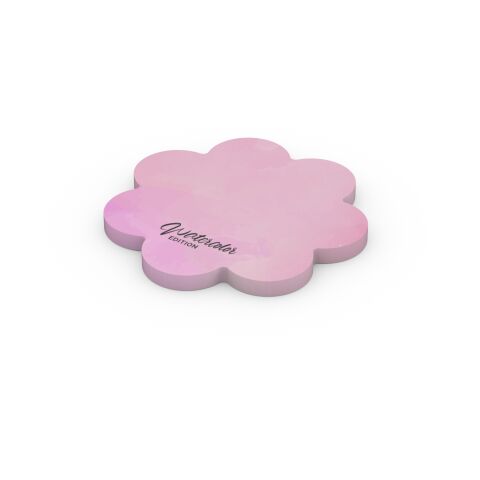 Haftnotiz Form 72 × 72 Recycling Bunt | ohne Werbeanbringung | Blume