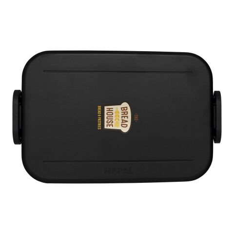 Mepal Lunchbox Take a Break flat 800 ml flache Brotdose schwarz