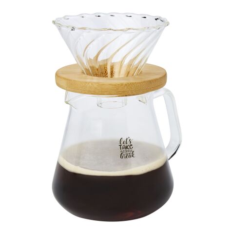 Geis 500 ml Glas Kaffeebereiter Standard | weiß-beige | ohne Werbeanbringung | Nicht verfügbar | Nicht verfügbar