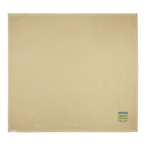 Abele Waffeldecke aus Baumwolle, 150 x 140 cm beige | ohne Werbeanbringung | Nicht verfügbar | Nicht verfügbar | Nicht verfügbar