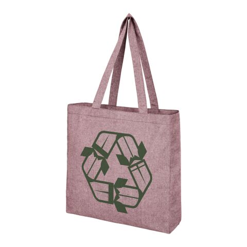 Pheebs Tragetasche mit Zwickel aus recycelter Baumwolle, 210 g/m2