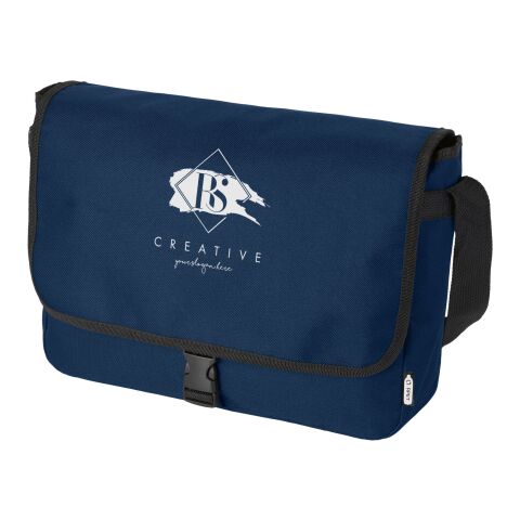 Omaha rPET  Schultertasche navy | ohne Werbeanbringung | Nicht verfügbar | Nicht verfügbar | Nicht verfügbar