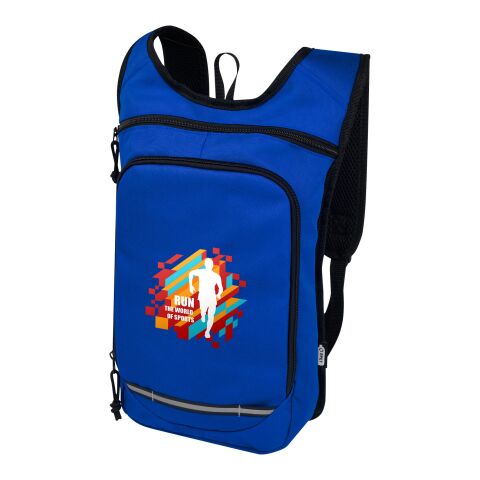 48h Express-Druck Werbeartikel Trails GRS Recycled PET Outdoor Rucksack 6,5 L – royalblau – mit Logo bedruckt