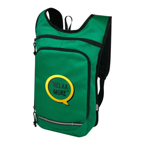 Trails GRS Recycled PET Outdoor Rucksack 6,5 L Standard | grün | ohne Werbeanbringung | Nicht verfügbar | Nicht verfügbar | Nicht verfügbar