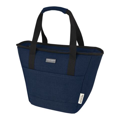 Joey GRS-recycelte Canvas-Lunch-Kühltasche 6 L für 9 Dosen Standard | navy | ohne Werbeanbringung | Nicht verfügbar | Nicht verfügbar | Nicht verfügbar