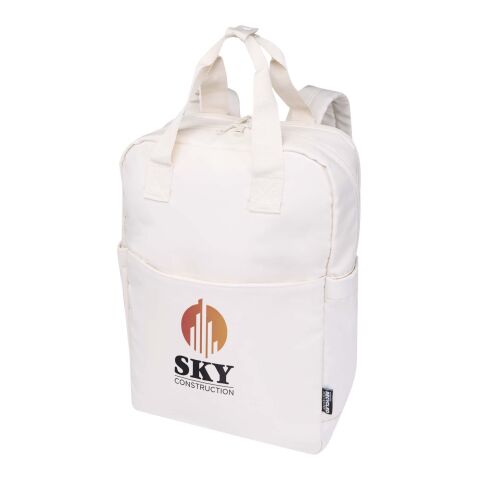 Trip 14&quot; Aware™ Recycelter Laptop Rucksack 9 L  Standard | offwhite | ohne Werbeanbringung | Nicht verfügbar | Nicht verfügbar | Nicht verfügbar