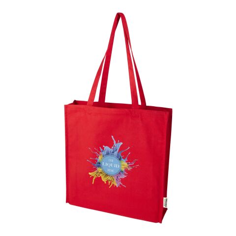 Odisha 180 g/m² OCS Bio Tragetasche mit Seitenfalten 14L 