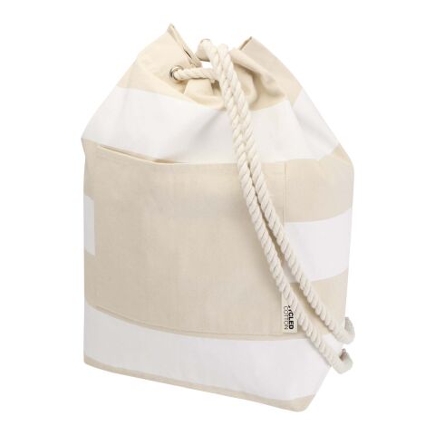 Florida 270 g/m² GRS-zertifizierte Reisetasche aus Recyclingmaterial, 15 l weiß