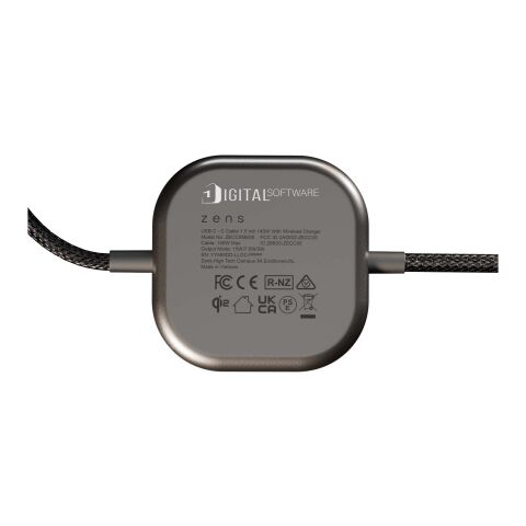 Zens Pro 2 240 W, USB-C, 2 in 1 Ladekabel Standard | schwarz | ohne Werbeanbringung | Nicht verfügbar | Nicht verfügbar