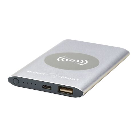 Juice 4000 mAh kabellose Powerbank Standard | silber | ohne Werbeanbringung | Nicht verfügbar | Nicht verfügbar