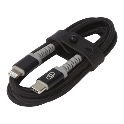ADAPT MFI USB-C zu Lightning Kabel Standard | schwarz | ohne Werbeanbringung | Nicht verfügbar | Nicht verfügbar