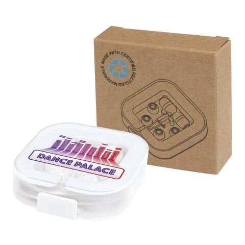 Baekdu kabelgebundenes Headset Typ-C mit Aufbewahrungsbox aus recyceltem Kunststoff