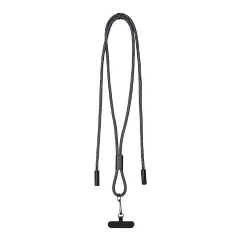 SMART 65W RPET Ladekabel mit Lanyard schwarz