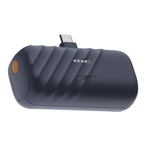 Werbeartikel Powerbank Xtorm Go2 – mittelblau – mit Logo bedruckt Blau
