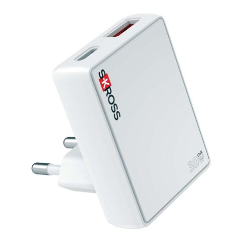 SKROSS® Slim 30W Europa-Wandladegerät weiß