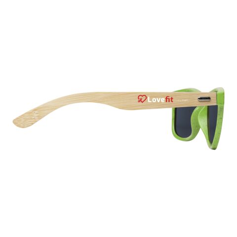 Sun Ray Bambus Sonnenbrille Standard | Lindgrün | ohne Werbeanbringung | Nicht verfügbar | Nicht verfügbar