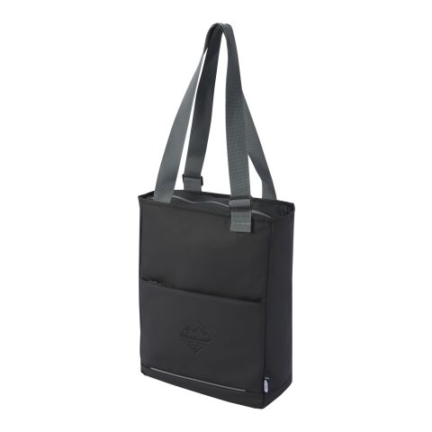 Aqua wasserdichte 14&quot; Laptop-Tragetasche aus GRS Recyclingmaterial 14 L Standard | schwarz glänzend | ohne Werbeanbringung | Nicht verfügbar | Nicht verfügbar | Nicht verfügbar