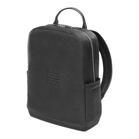Moleskine Classic Rucksack aus Leder Standard | schwarz | ohne Werbeanbringung | Nicht verfügbar | Nicht verfügbar
