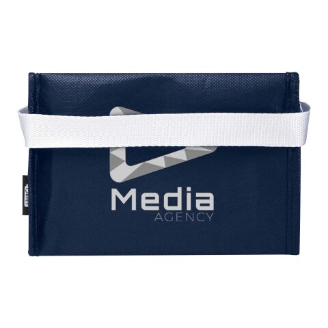 Spectrum Kühltasche aus recyceltem GRS Non Woven für 6 Dosen 4 L Standard | navy | ohne Werbeanbringung | Nicht verfügbar | Nicht verfügbar