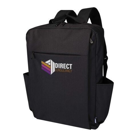 Libra 15&quot; Laptop-Rucksack aus recyceltem GRS-Material 15 L Standard | Heather Charcoal | ohne Werbeanbringung | Nicht verfügbar | Nicht verfügbar | Nicht verfügbar