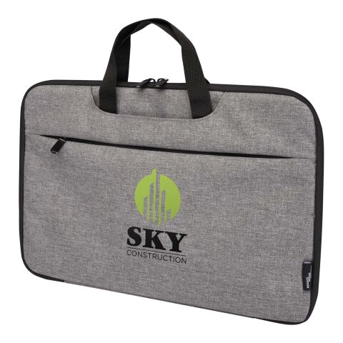 Libra 2-in-1-Laptoptasche aus recyceltem GRS-Material 3 L Standard | heather grau | ohne Werbeanbringung | Nicht verfügbar | Nicht verfügbar | Nicht verfügbar