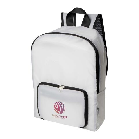 EcoFold faltbarer RPET Rucksack 15 L Standard | transparent klar | ohne Werbeanbringung | Nicht verfügbar | Nicht verfügbar
