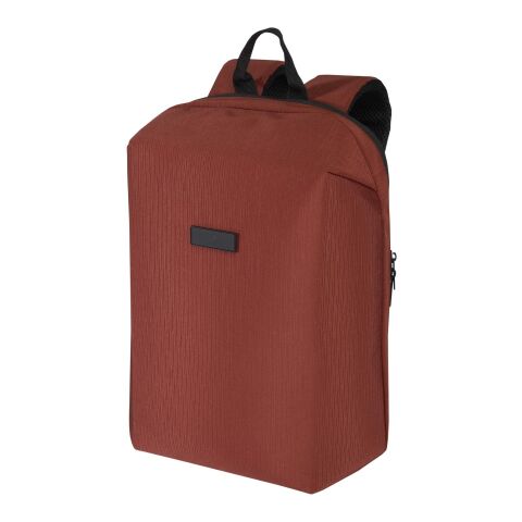 Luma 15&quot; GRS Laptop-Rucksack aus recyceltem Material mit Diebstahlschutz 10L Standard | Brick | ohne Werbeanbringung | Nicht verfügbar | Nicht verfügbar