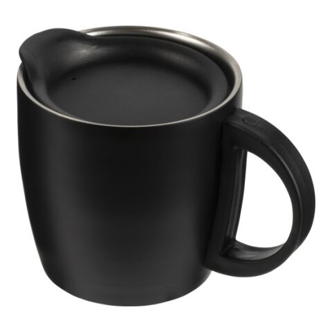 Doppelwandiger Kaffeebecher Cowboy aus Edelstahl 350 ml