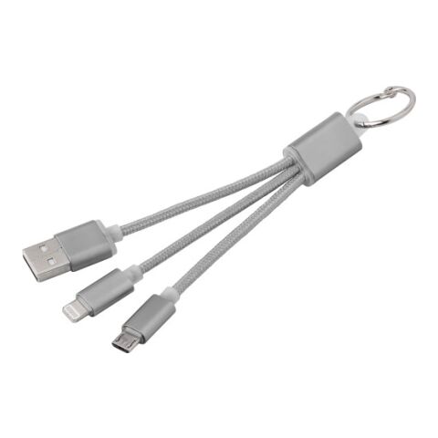 USB-Aufladekabel 'Choose' aus Aluminium