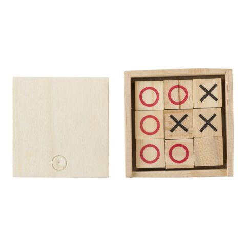 Hölzernes Tic Tac Toe-Spiel